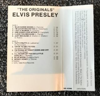 Elvis Presley - The Originals / Elvis Presley - Afbeelding 2